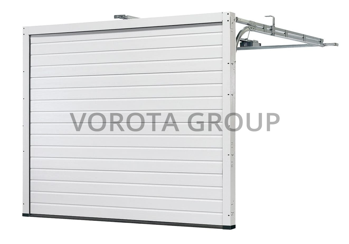 Секционные ворота для гаража Doorhan белые 2200x2000