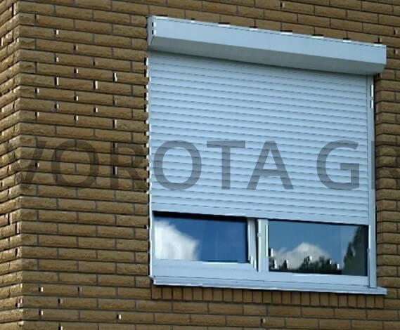 Рольставни на окна Doorhan для кирпичного здания 950х1000 Рольставни на окна Doorhan для кирпичного здания 950х1000