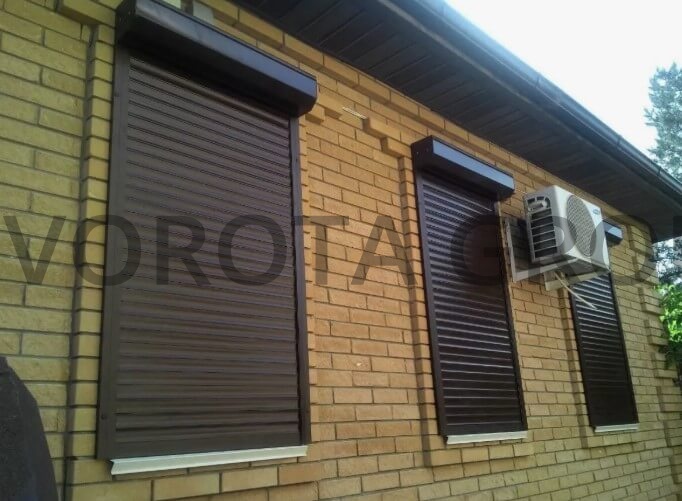 Рольставни на окна Doorhan узкие 600х1300 Рольставни на окна Doorhan узкие 600х1300