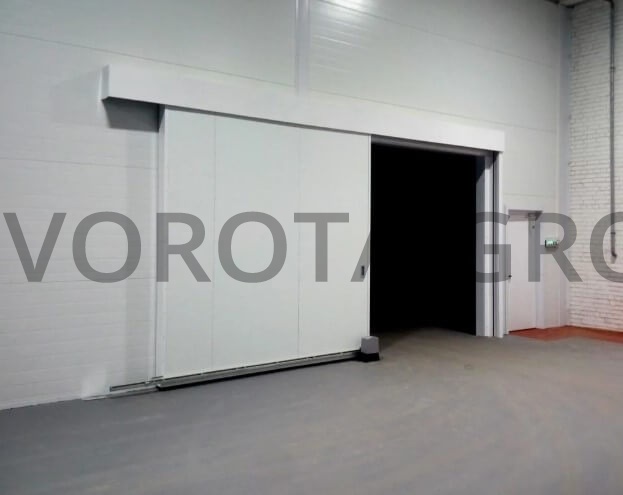 Противопожарные ворота Doorhan откатные 3700х2500 Противопожарные ворота Doorhan откатные 3700х2500