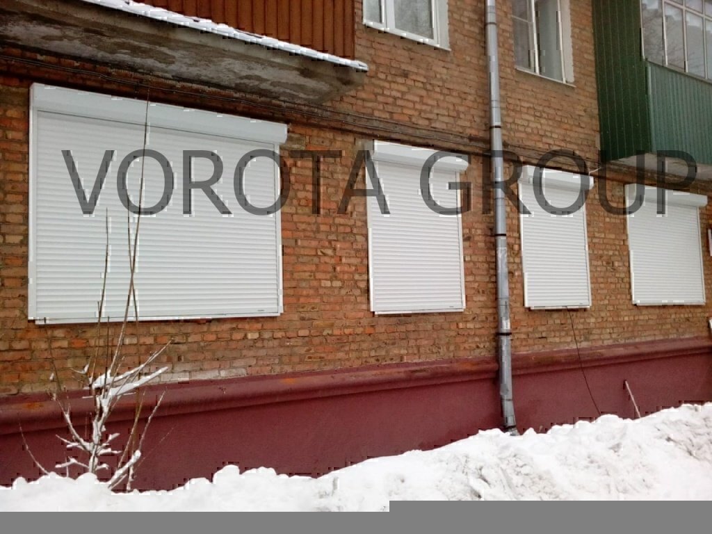 Рольставни антивандальные на окна Рольставни антивандальные на окна
