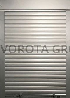 Рольставни в туалет Doorhan стального цвета 900х1500