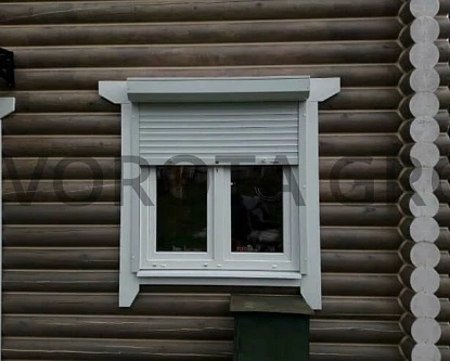Рольставни на окна Doorhan белые 740х740